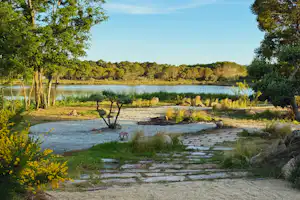 Camping-Caravaning U Pinarellu - Blick auf den Campingplatz