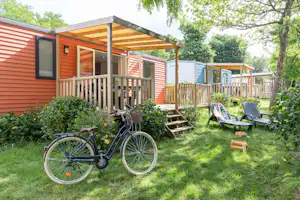 Camping Sunelia L'Orangerie de Lanniron Camping Castel L'Orangerie de Lanniron - Mobilheime auf dem Campingplatz