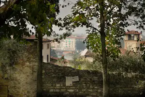 Camping Castel San Pietro - Aussicht in die Umgebung des Campingplatzes