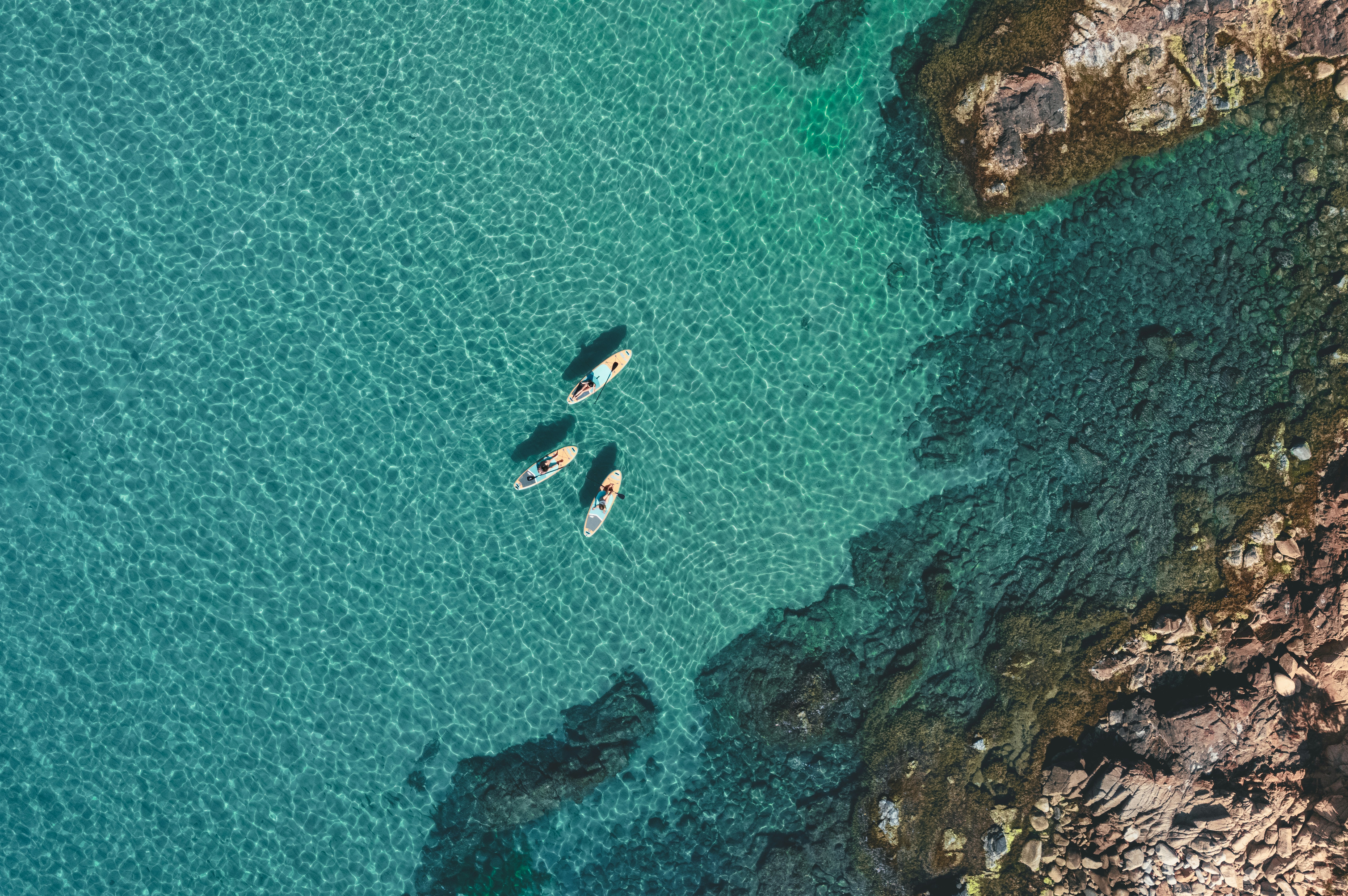 HolaCamp Palamós  Camping Castell Park - Luftaufnahme des Meeres