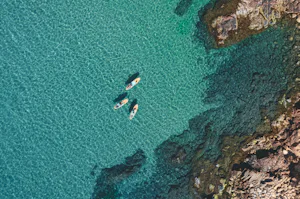 HolaCamp Palamós Camping Castell Park - Luftaufnahme des Meeres