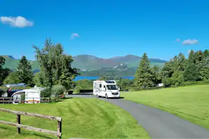 Castlerigg Hall Caravan Camping Glamping Camping Castlerigg Hall - Wohnmobil auf dem Weg zu einem Tag voller Abenteuer.