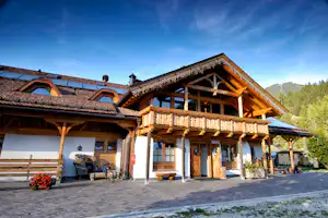 Camping Catinaccio Rosengarten - Rezeption des Campingplatzes