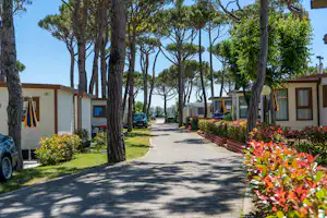 Camping Cavallino - Bungalows auf dem Campingplatz