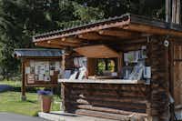 Camping Chapella - Kiosk und Rezeption auf dem Campingplatz