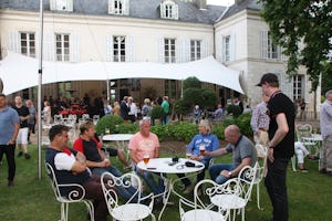 Camping Château de Chanteloup, Bier trinken, Restaurant Terrasse