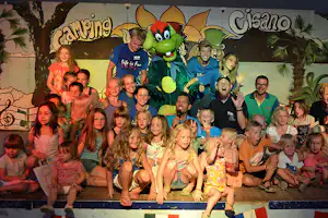 Camping Cisano - Theatervorstellung (mit Kostümen) auf dem Campingplatz--