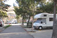 Camping Ciudad de Albarracin  -  Stellplatz vom Campingplatz im Grünen
