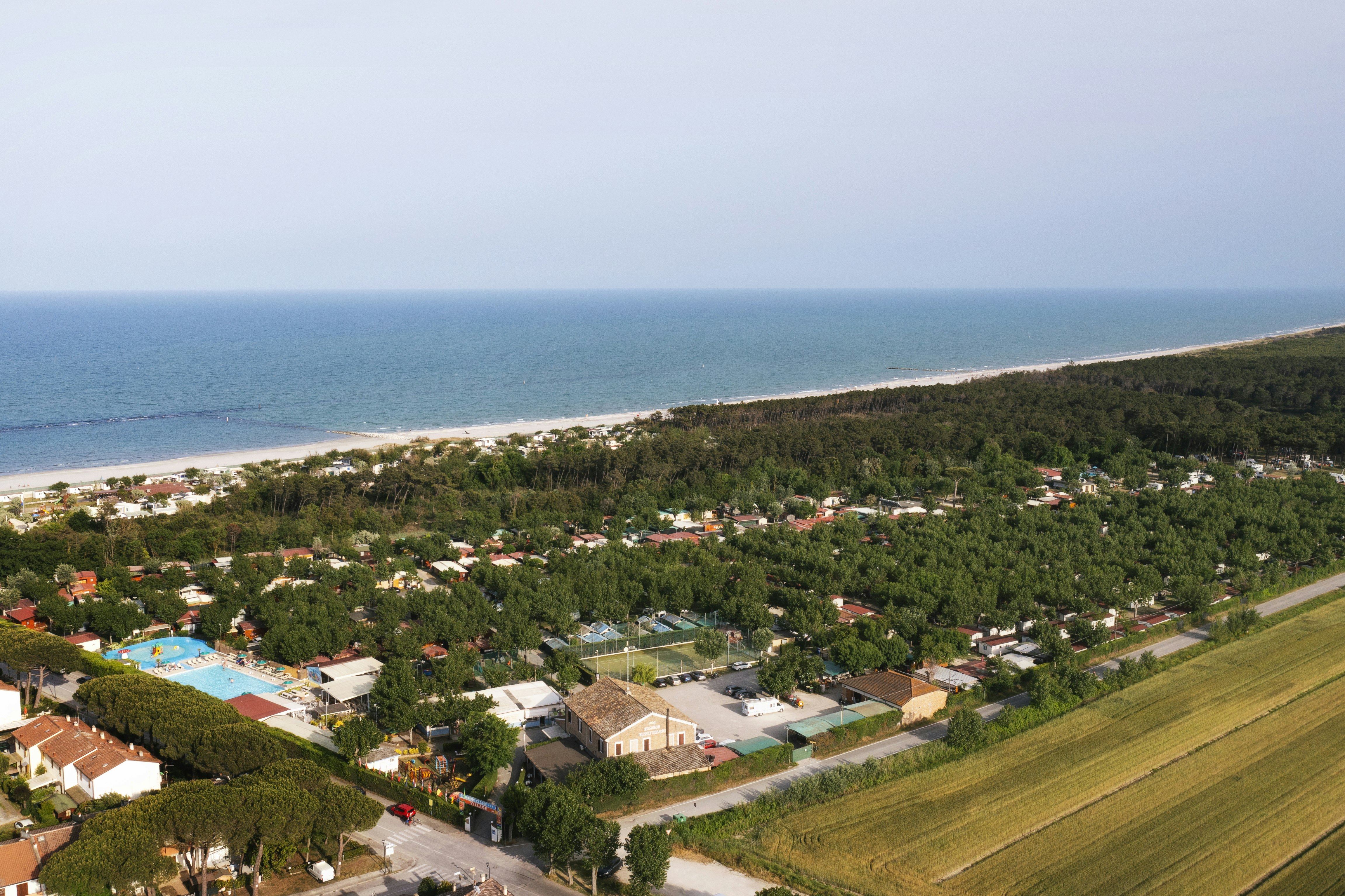 Camping Classe Village  - Luftaufnahme des Campingplatzes