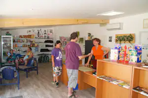 Camping Paradis Le Ruou Camping Club Le Ruou - Rezeption auf dem Campingplatz