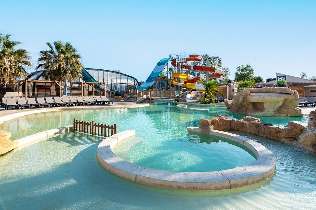 Camping Club MS Les Tamaris - Freibad auf dem Campingplatz