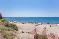 Camping Club Mer et Soleil  -  Campingplatz mit direktem Zugang zum Strand am Mittelmeer