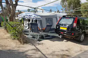 Camping Costa Blanca - Wohnwagenstellplatz und Wohnmobilstellplatz vom Campingplatz
