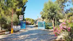 Camping Costa Splendente - Eingang des Campingplatz