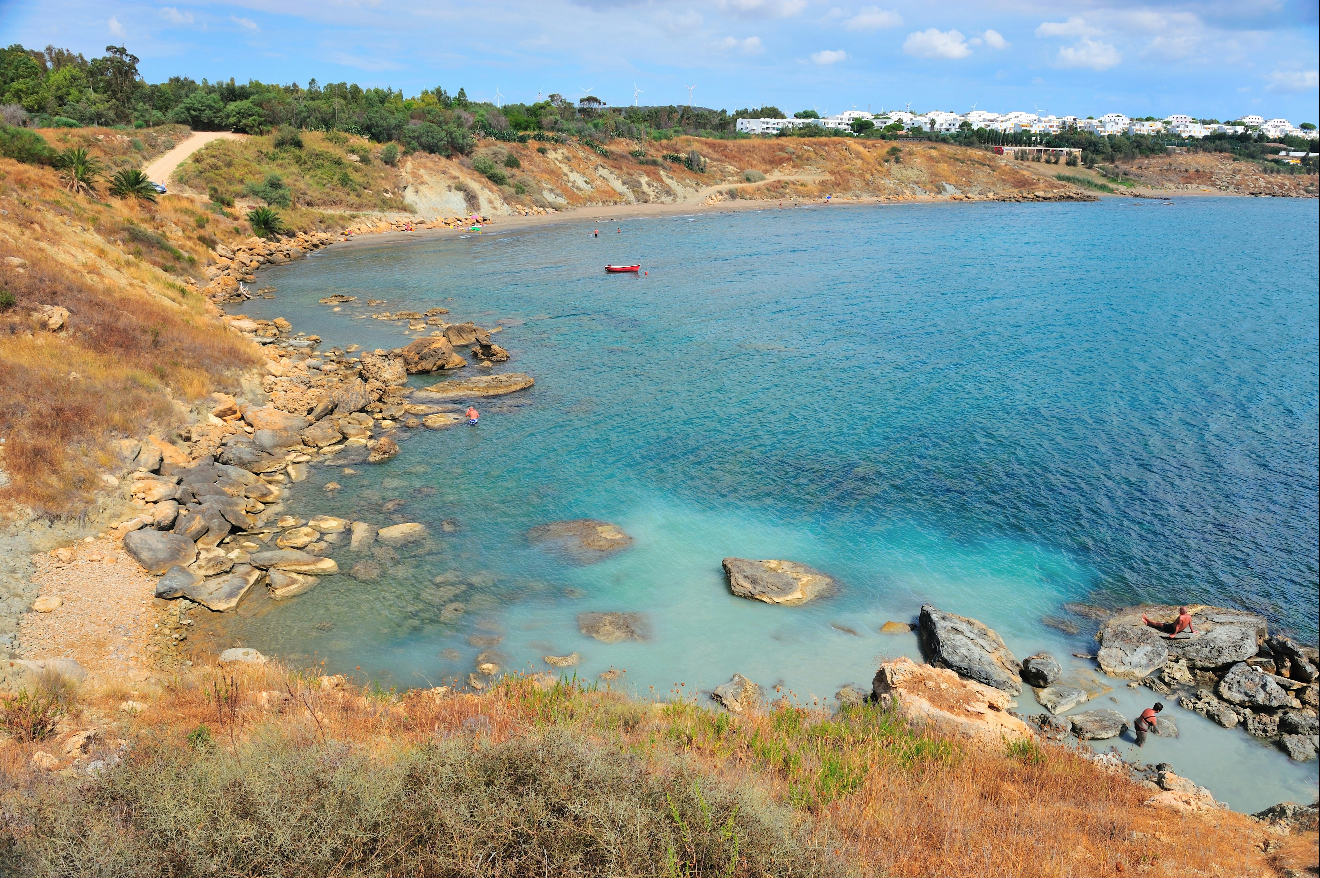 Camping Costa Splendente - Luftaufnahme des Strandes