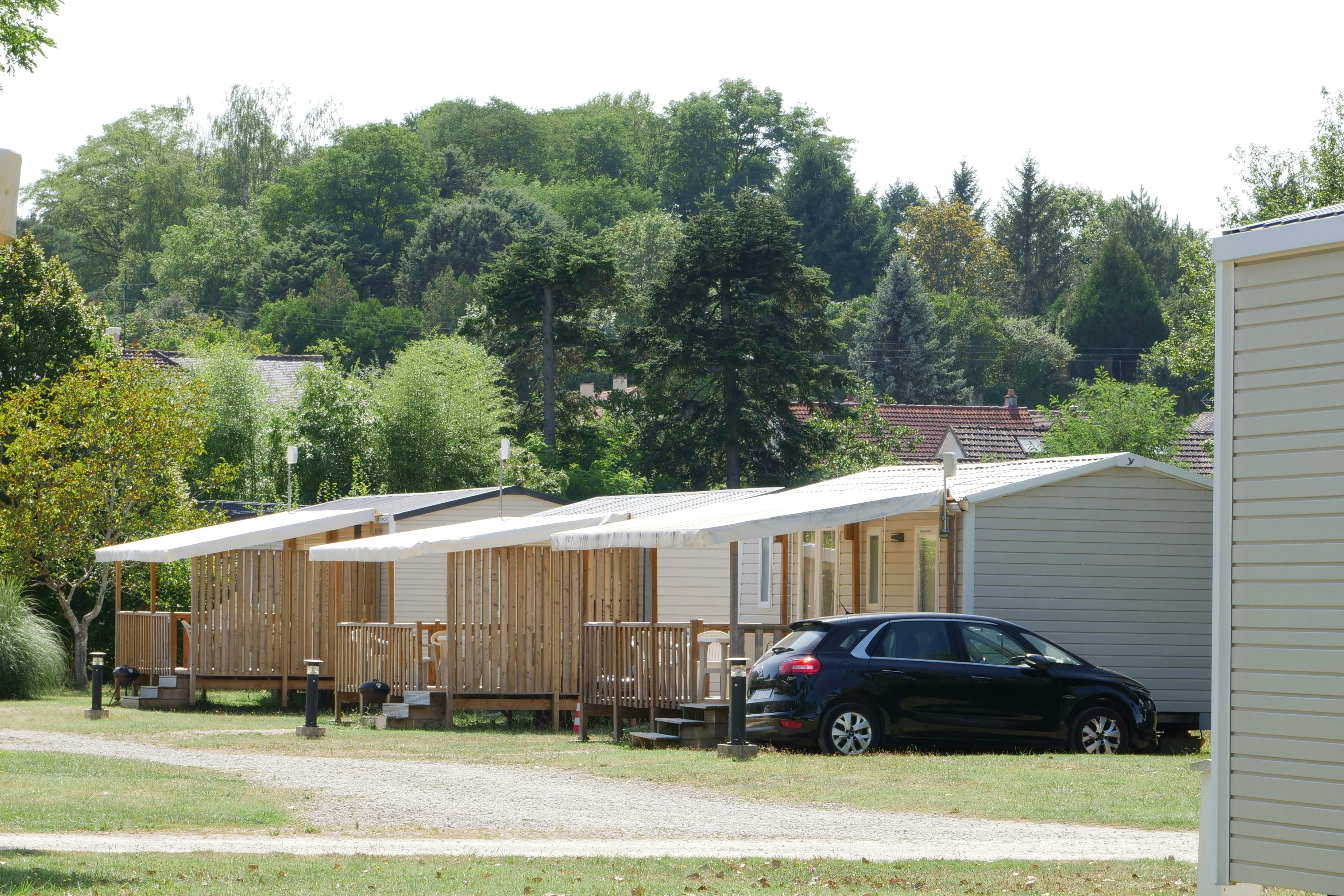Camping Couleurs du monde  - Mobilheime auf dem Campingplatz