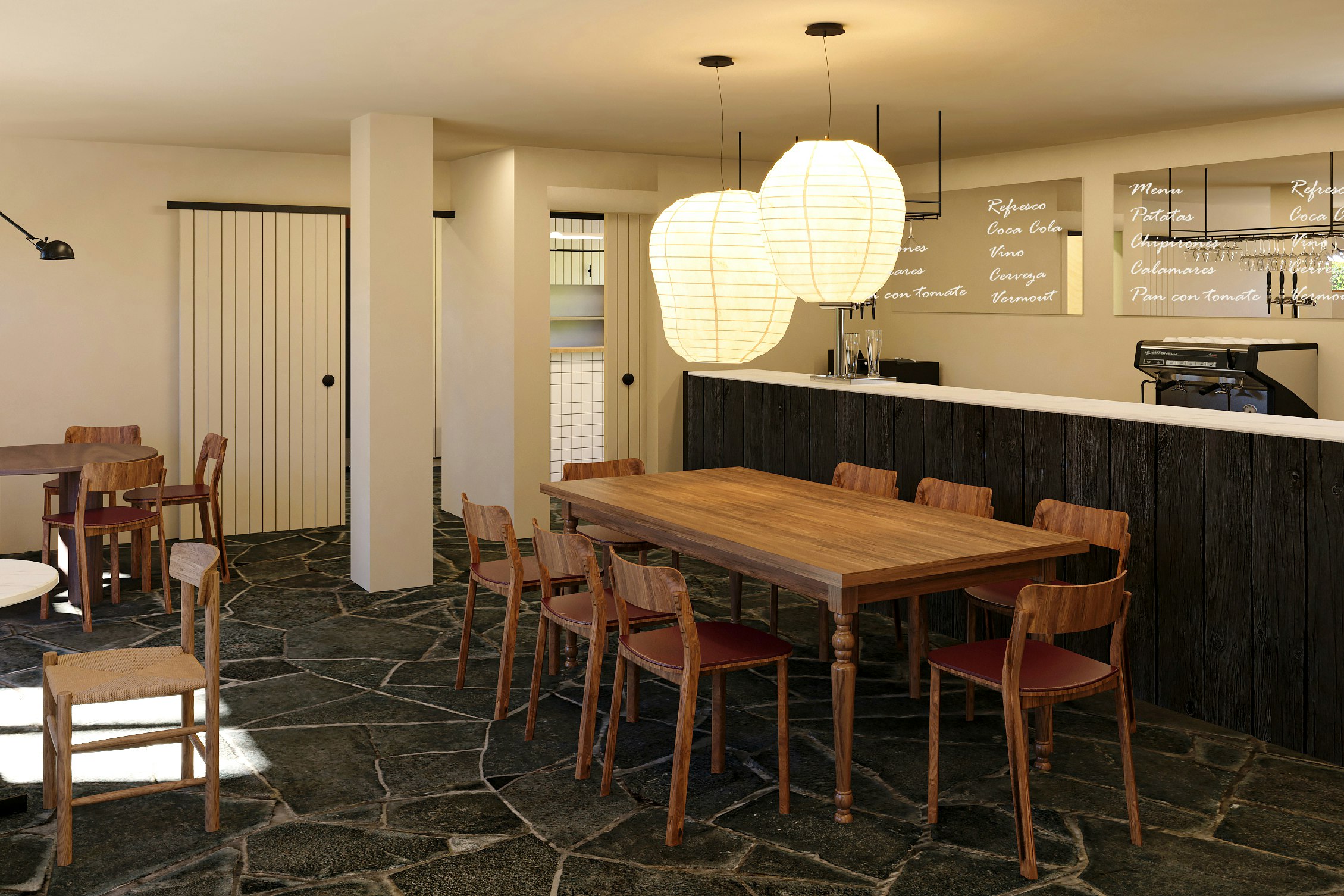 wecamp Cudillero - Restaurant auf dem Campingplatz