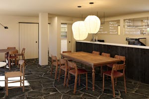 wecamp Cudillero - Restaurant auf dem Campingplatz