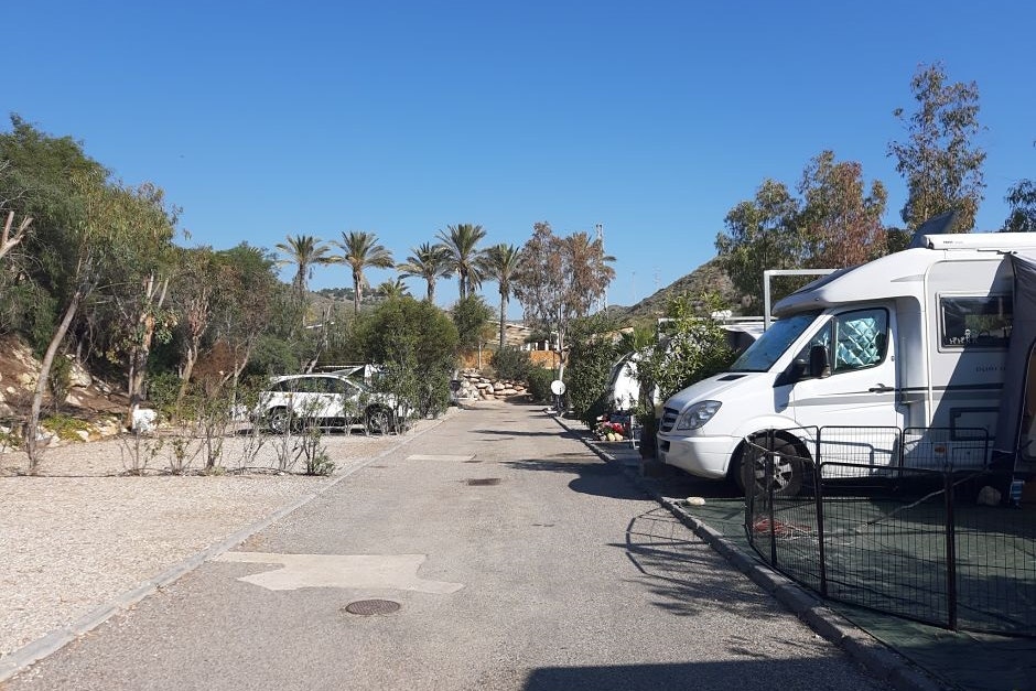 Camping Cueva Negra - Stellplätze auf dem Campingplatz