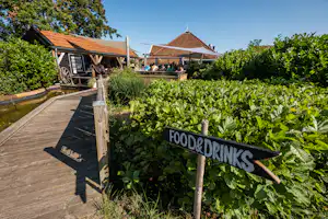 Camping Cupido - Café mit Terrasse auf dem Campingplatz