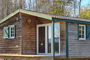 Camping d'Etival - Mobilheim auf dem Campingplatz