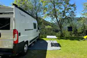 Camping Dachstein - Camper auf dem Standplatz