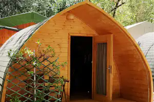 Camping Dal Pino - Mobilheimen auf dem Campingplatz