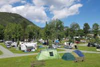 Camping Danica -  Zeltplatz  auf dem Campingplatz