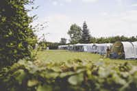Camping De Bovenberg - Wohnmobil- und  Wohnwagenstellplätze auf der Wiese