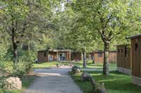 Camping Valkenburg - Maastricht - Mobilheime im Grünen auf dem Campingplatz