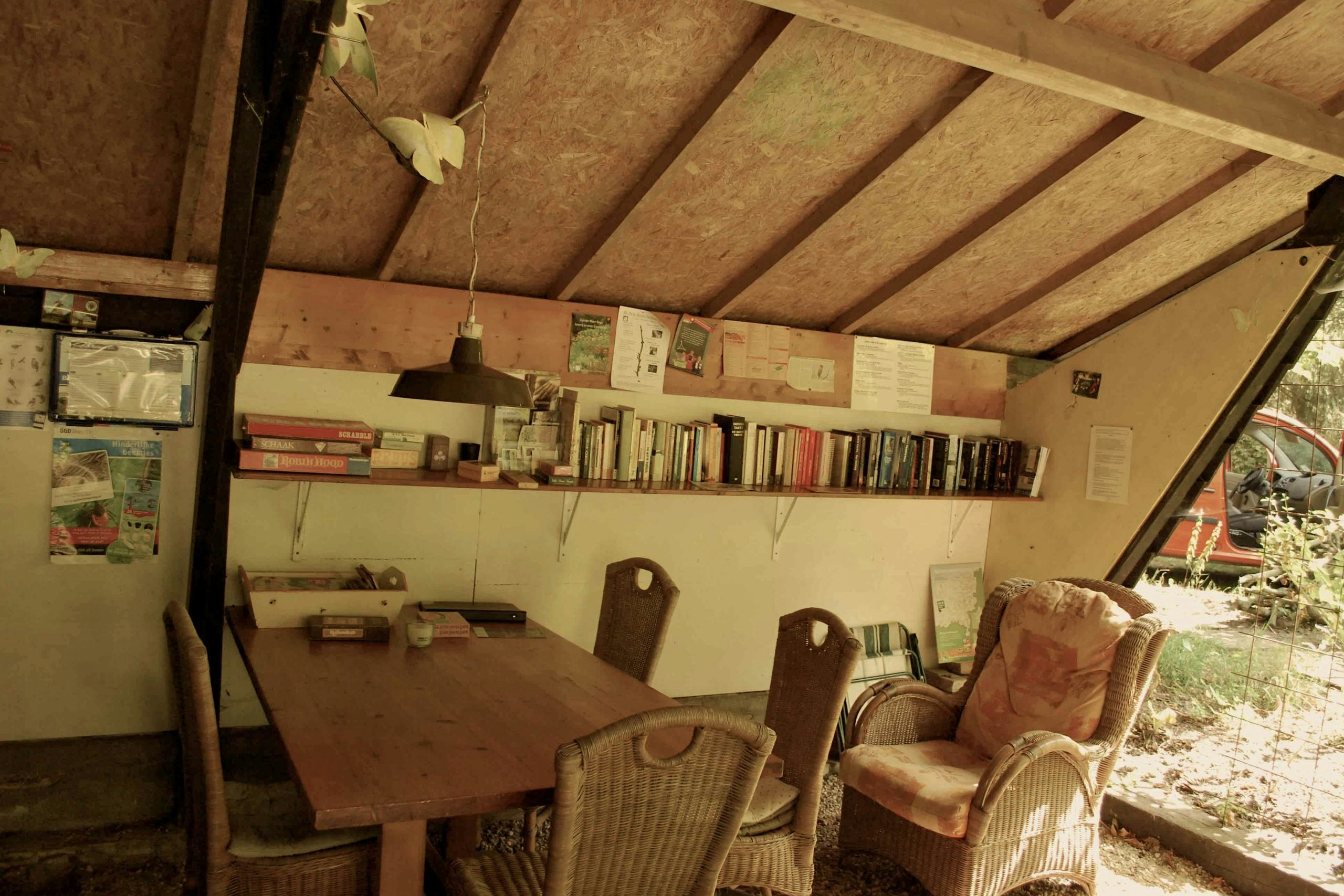 Camping De Bulte - Aufenthaltsraum auf dem Campingplatz