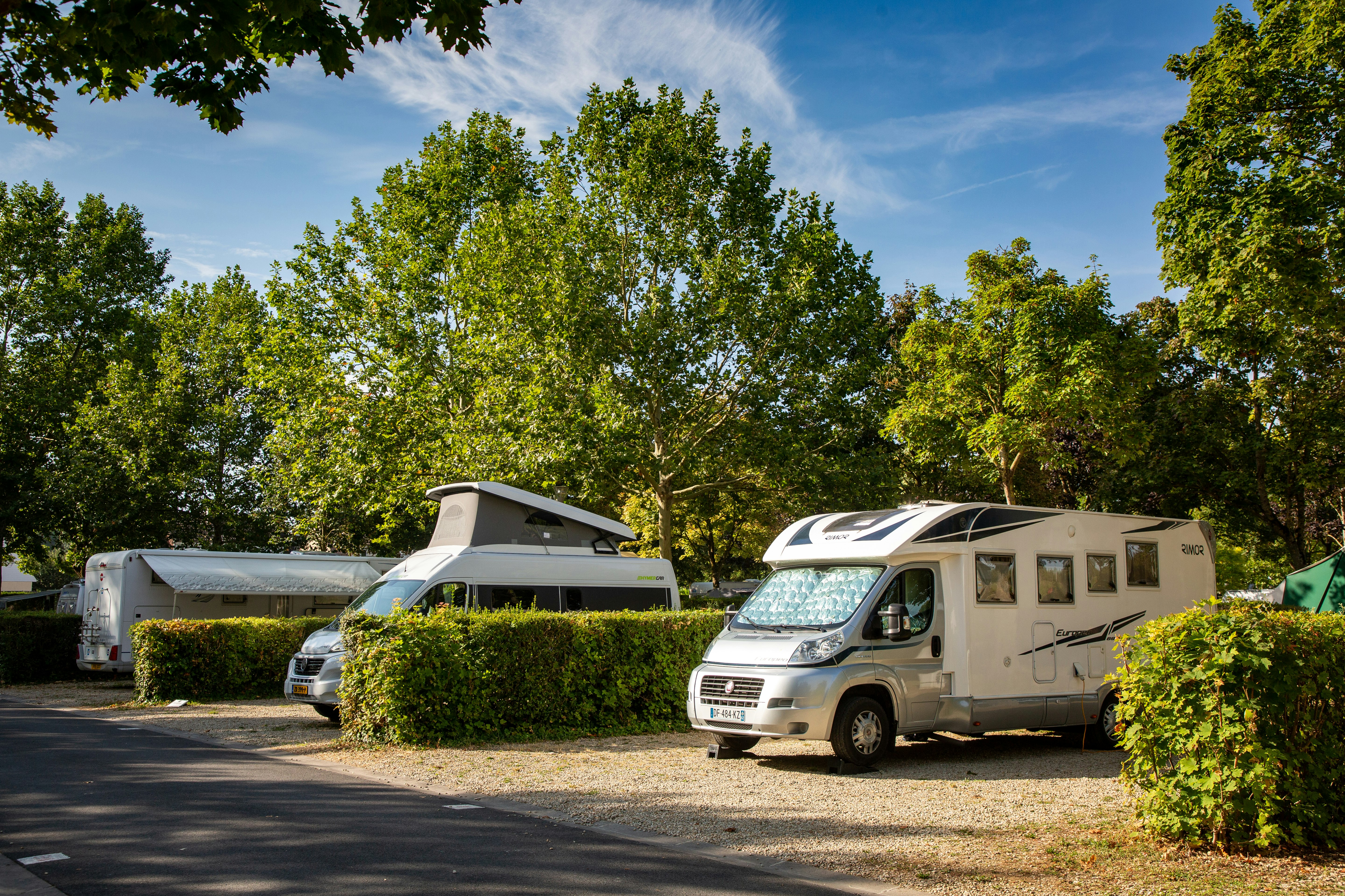 Camping de Châlons-en-Champagne - Standplätze auf dem Campingplatz
