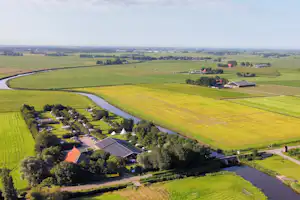 Camping De Finne - Campingplatz aus der Vogelperspektive