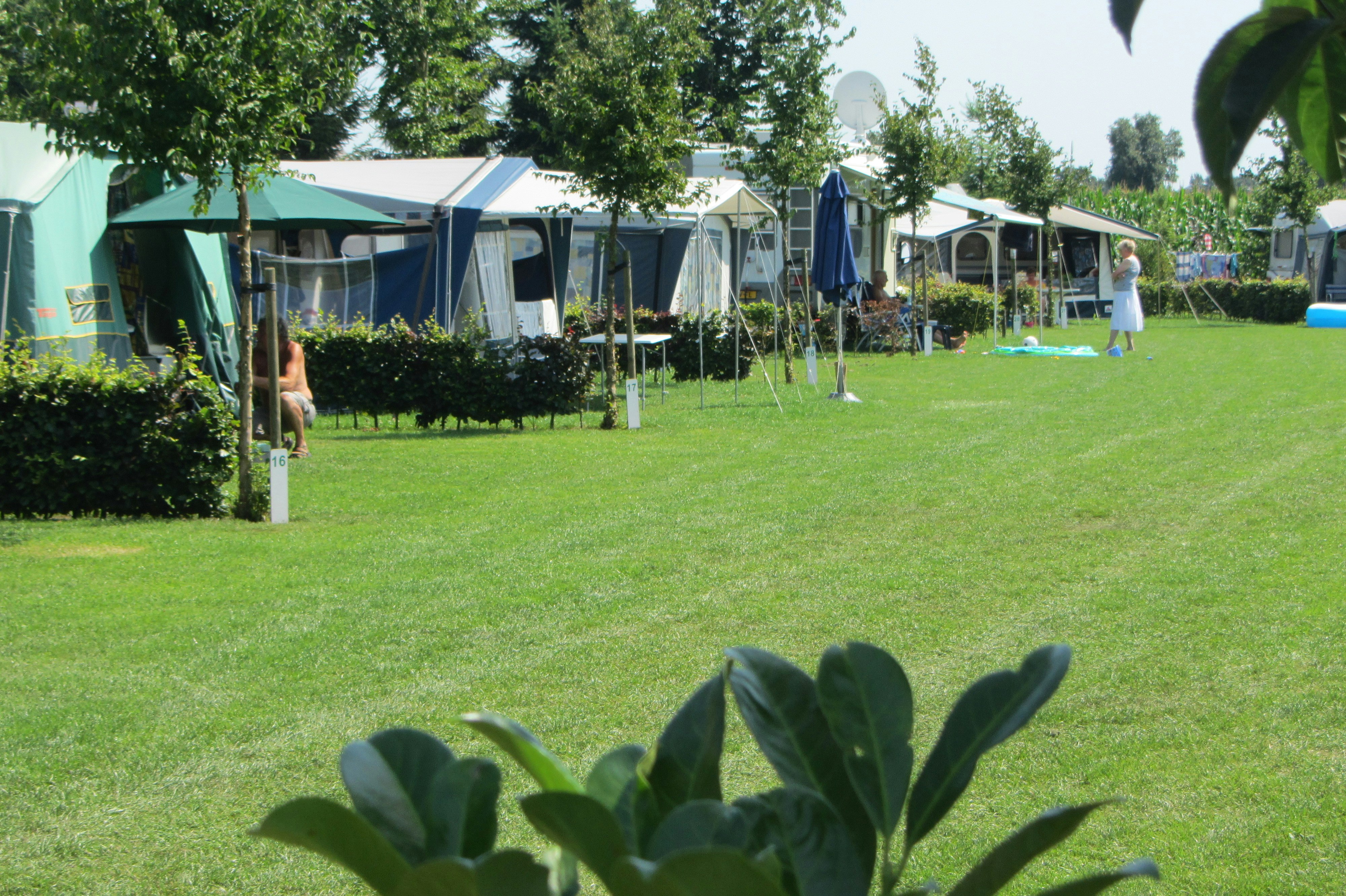 Camping De Heibloem  - Stellplätze auf dem Campingplatz