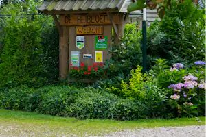 Camping De Heibloem - Einfahrt des Campingplatzes