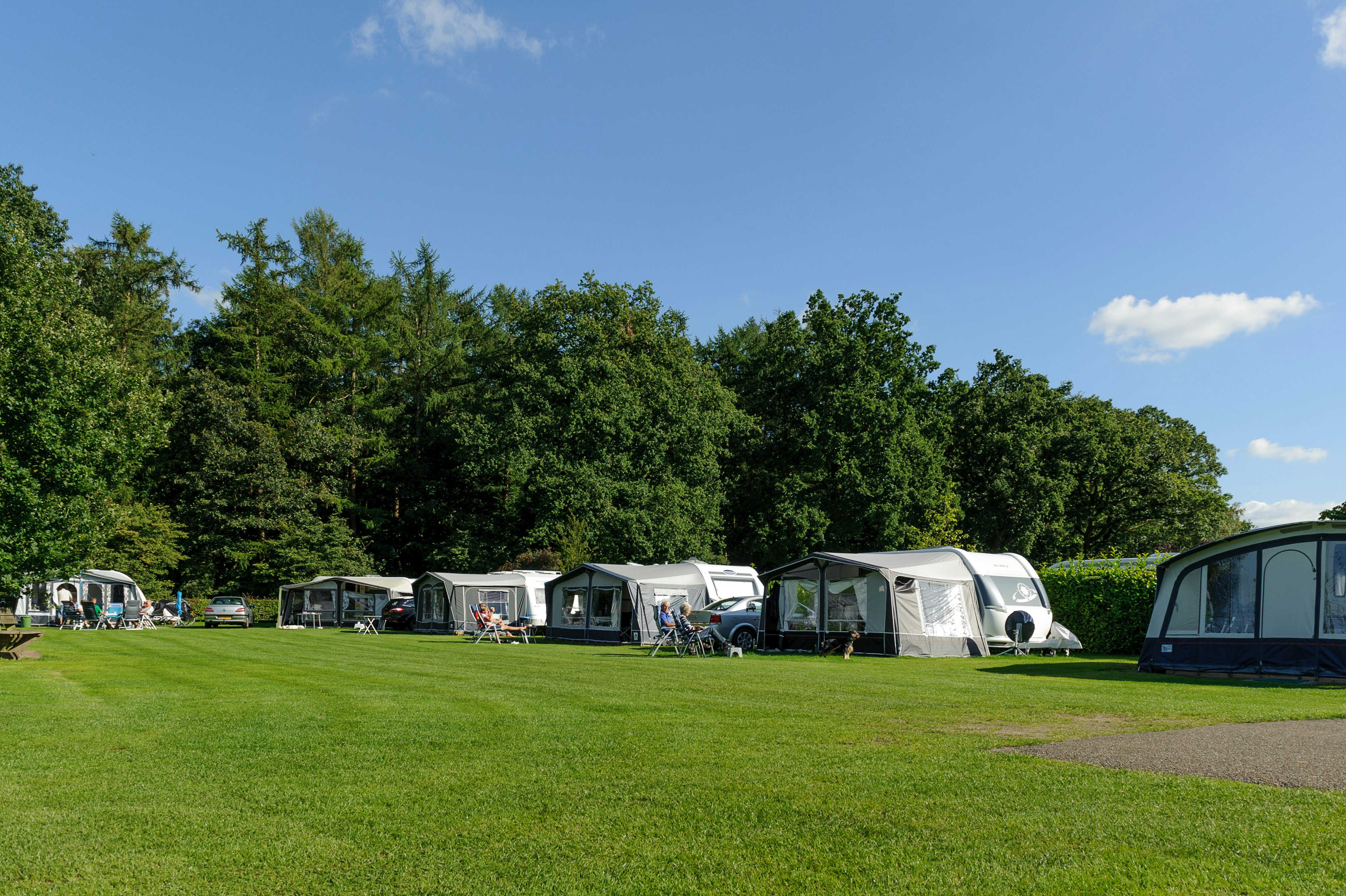 Camping De Helfterkamp - Zelte auf Standplätzen