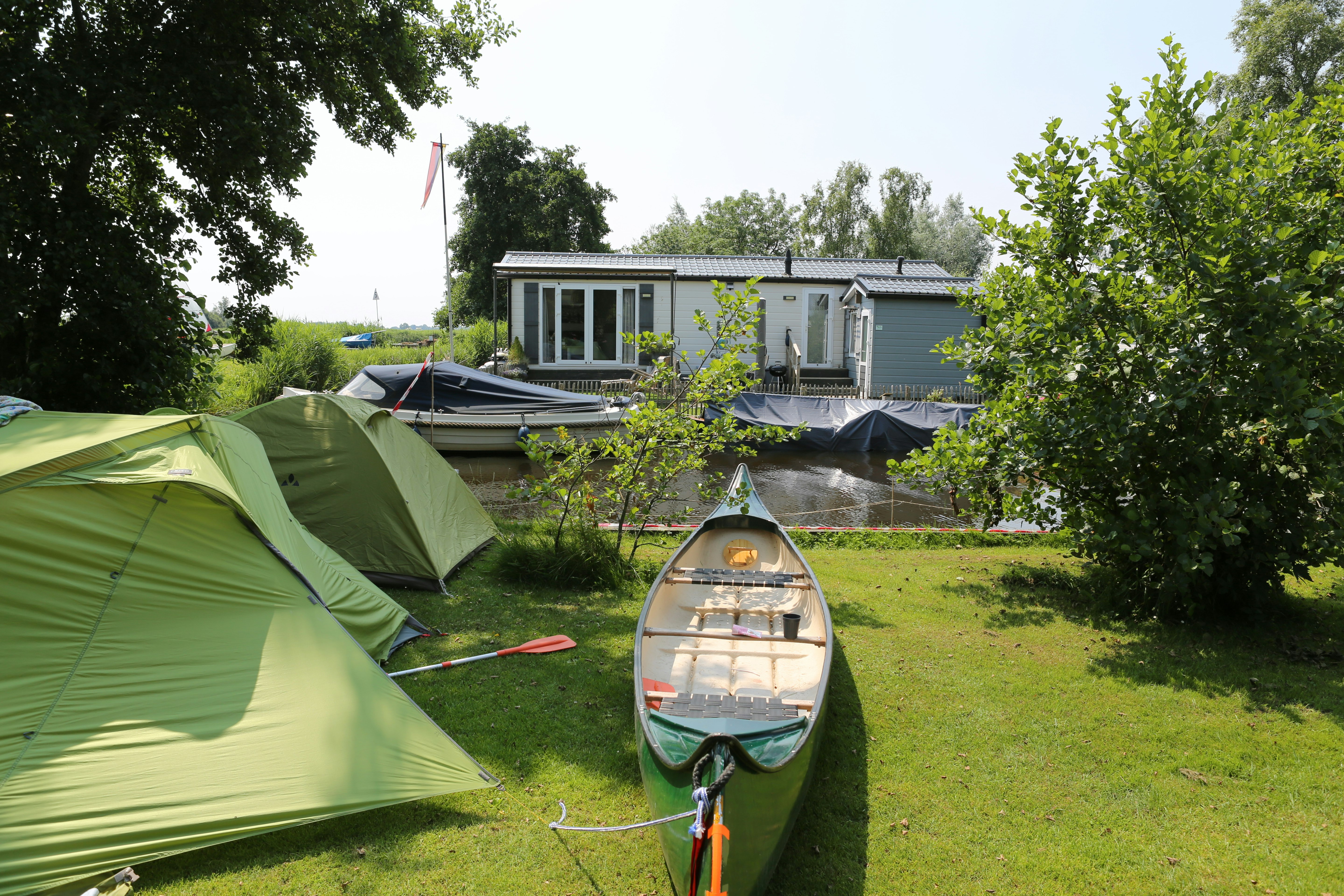 Camping de Hof - Zeltplätze auf dem Campingplatz