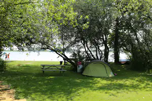Camping de Hof - Zeltwiese auf dem Campingplatz