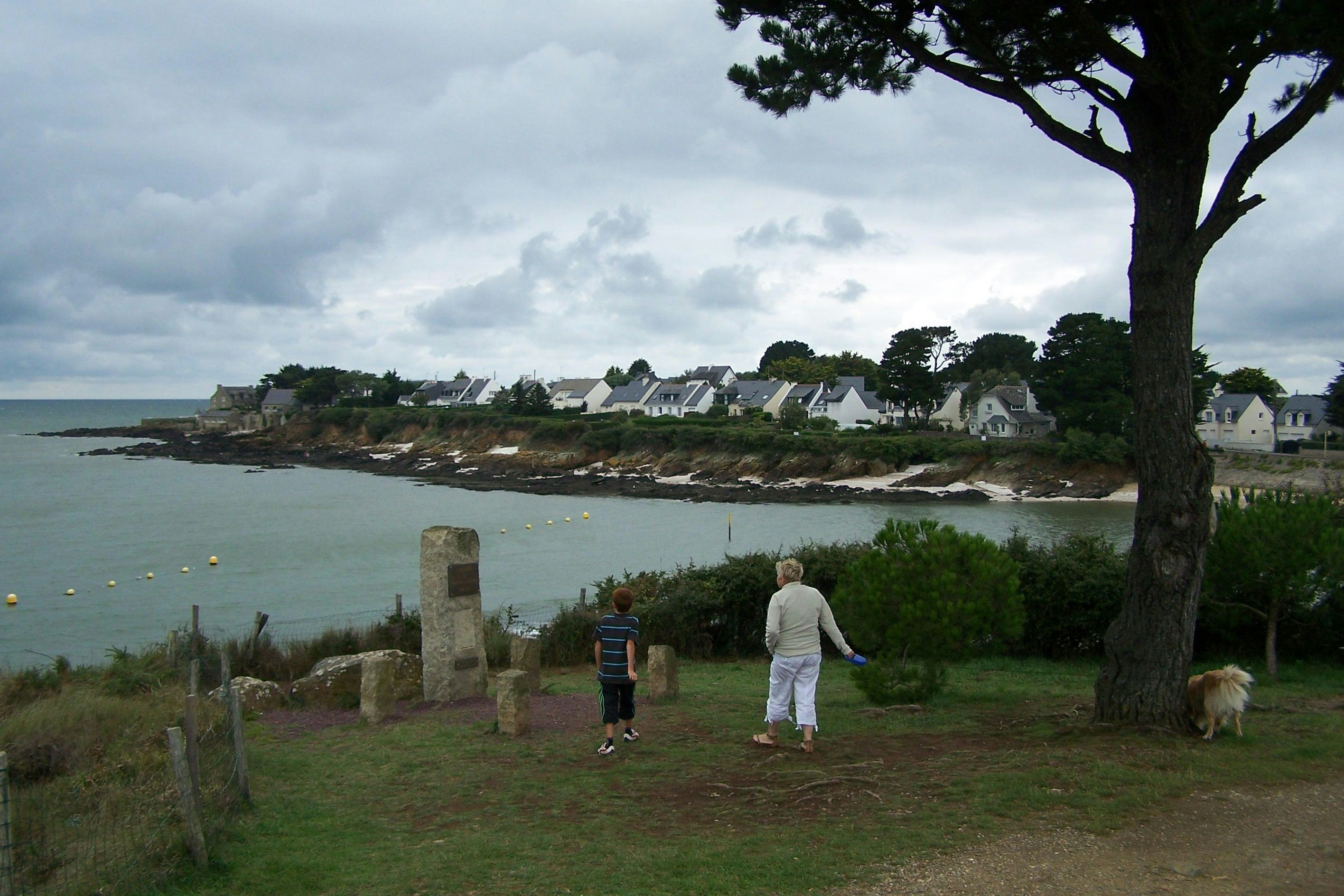 Camping De Kernéjeune - Blick auf die Küste