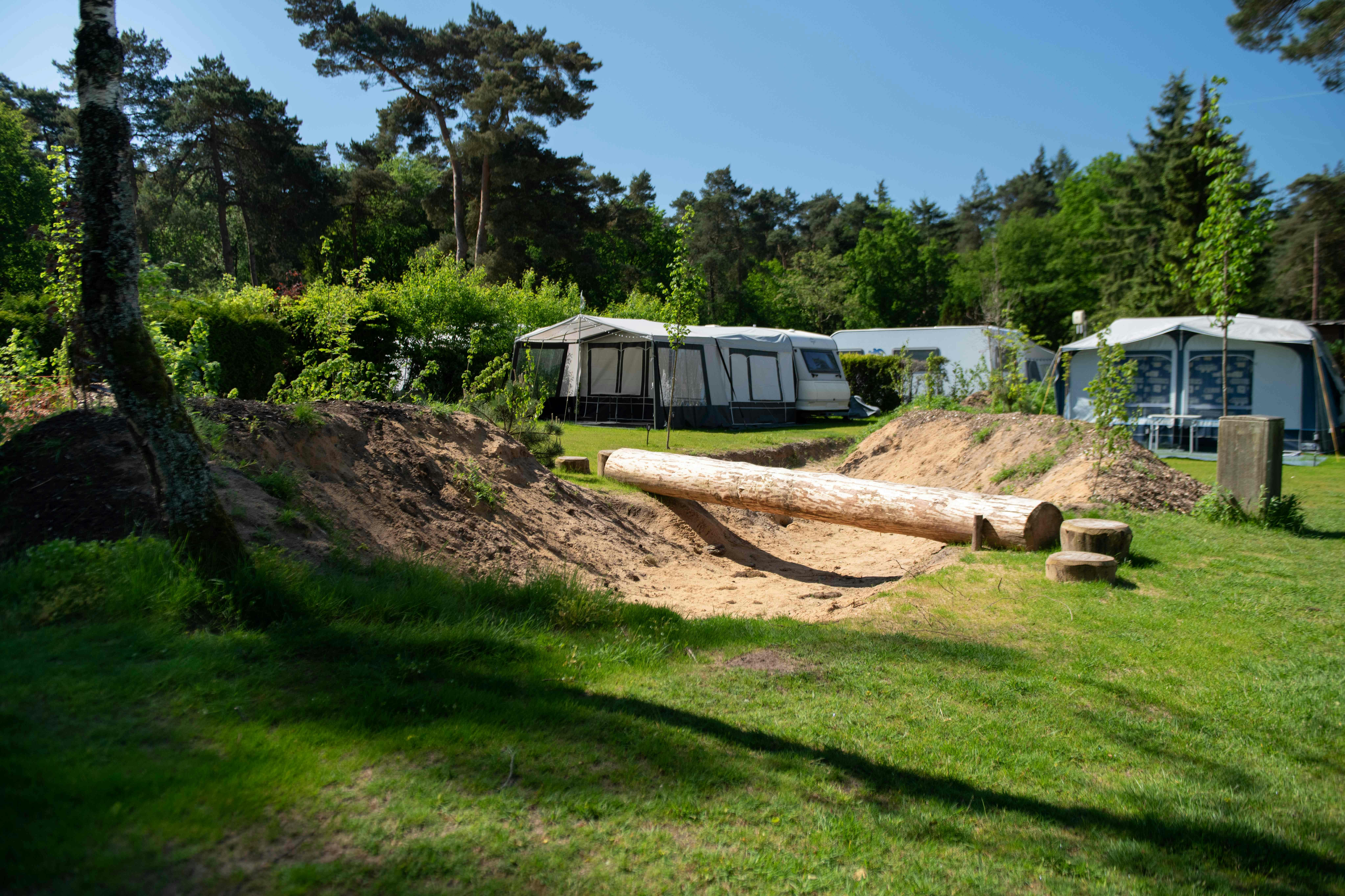 Kriemelberg BushCamp  Camping De Kriemelberg - Standplätze auf dem Campingplatz