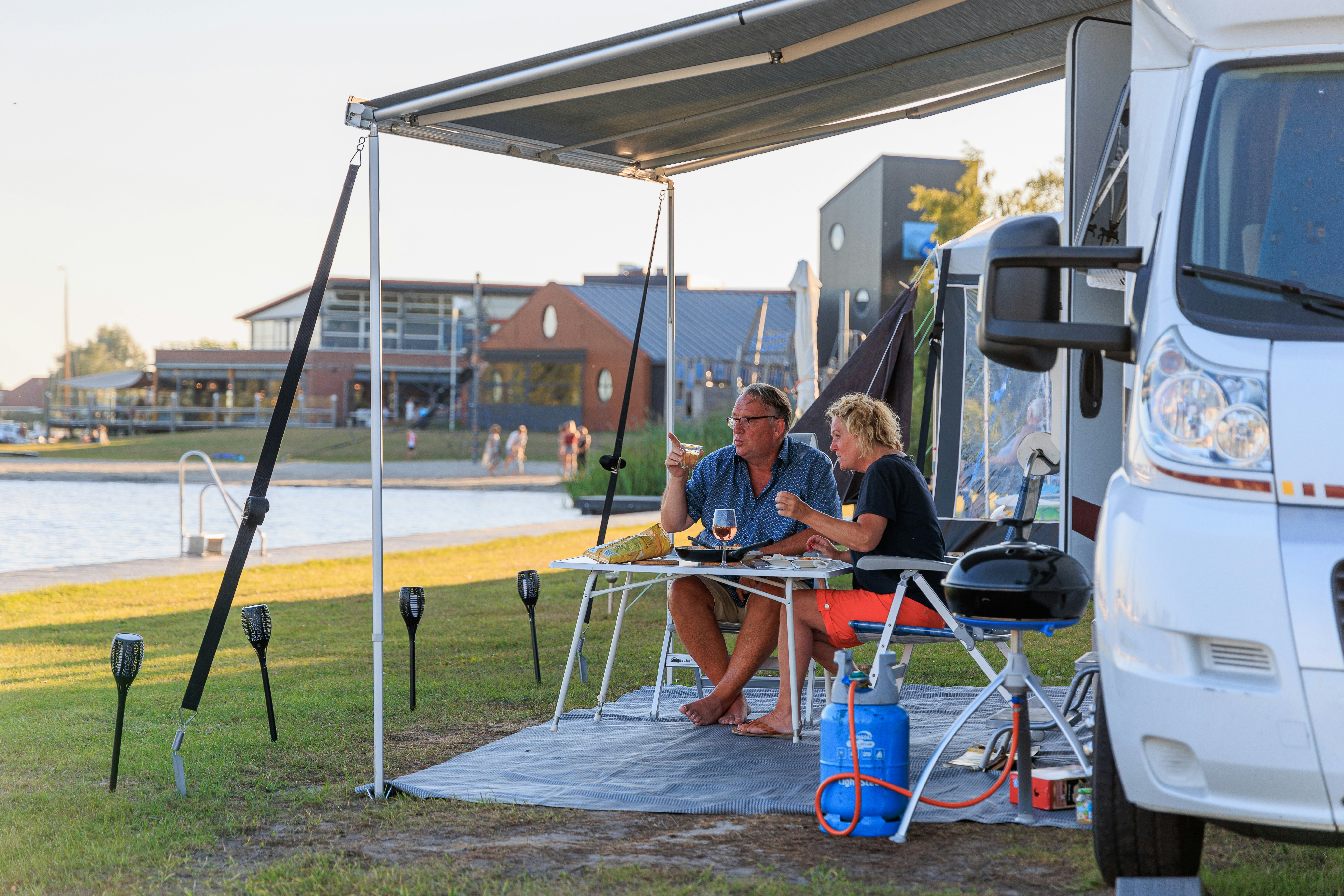 Camping De Kuilart - Standplätze auf dem Campingplatz