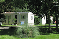 Camping de La Bergerie  -  Mobilheime vom Campingplatz im Grünen