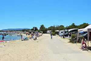 Camping de la Plage - Stellplatz vom Campingplatz am Strand