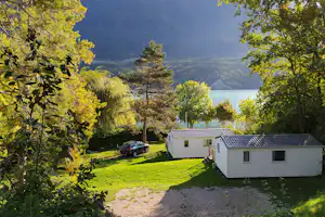 Camping de la Plage - Mobilheime auf dem Campingplatz