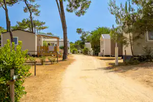 Camping de la Plage de Riez - Mobilheime auf dem Campingplatz