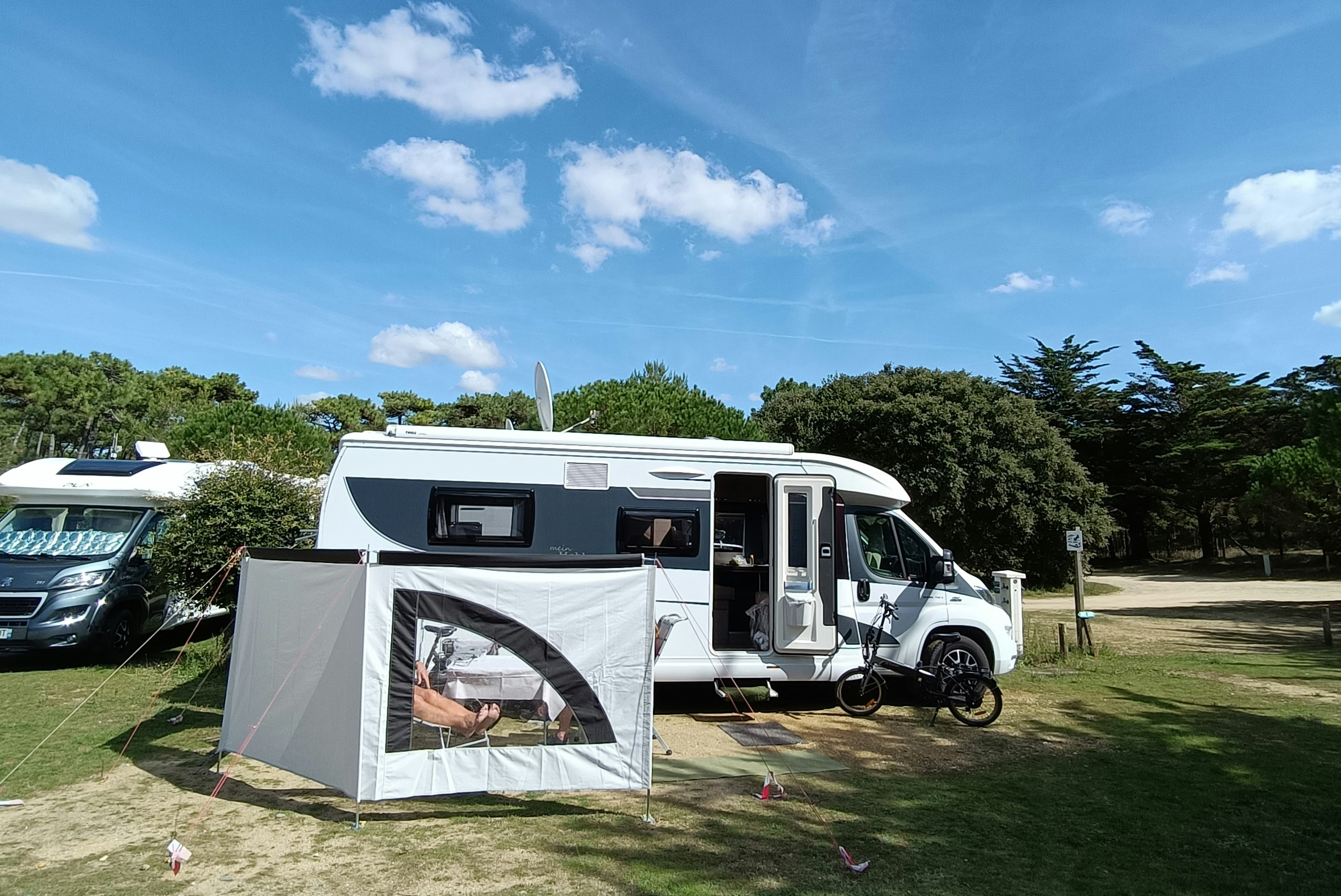 Camping de la Plage de Riez - Standplätze auf dem Campingplatz