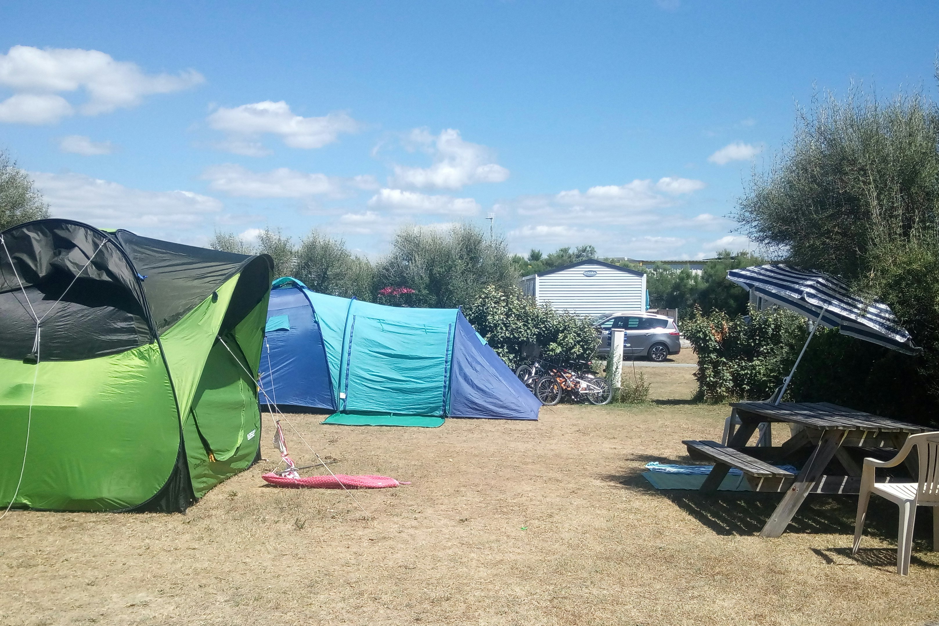 Camping de la Plage Guidel - Zeltplätze auf dem Campingplatz