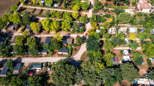 Campasun Camping de l'Étang de la Bonde - Campingplatz aus der Vogelperspektive