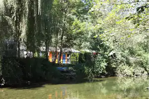 Camping de l'Ile - Blick auf die Umgebung des Campingplatzes