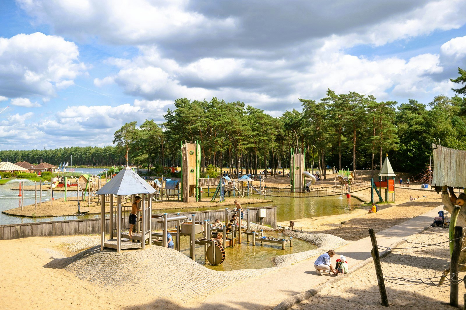Camping De Lilse Bergen  - Kinderspielplatz auf dem Campingplatz